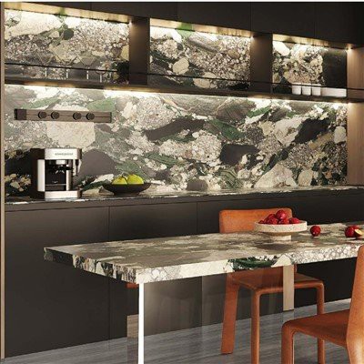 Slab Cerrig Sintro Corff Llawn Artiffisial